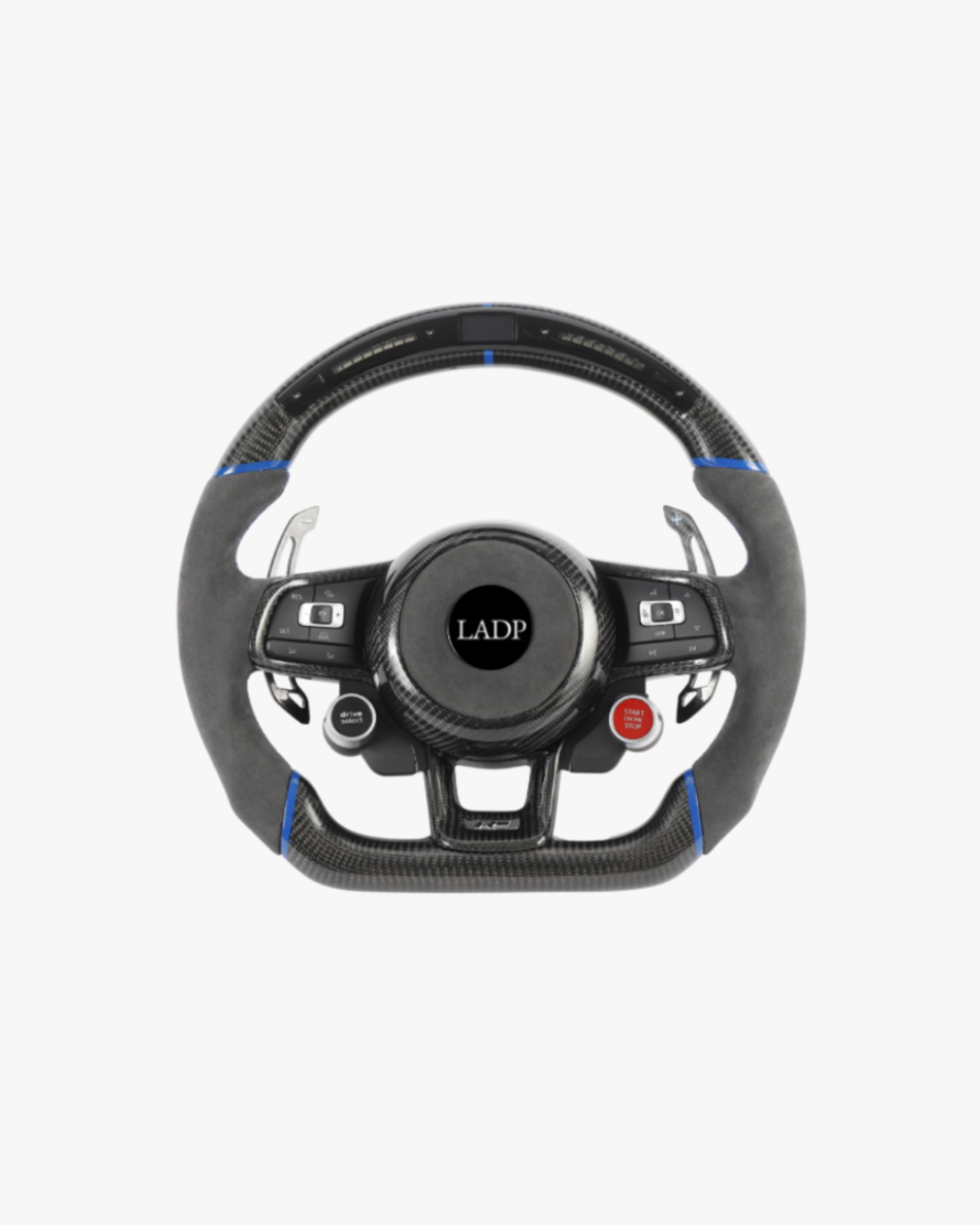 VW LED Digital Lenkrad Carbon Alcantara – Premium Umbau