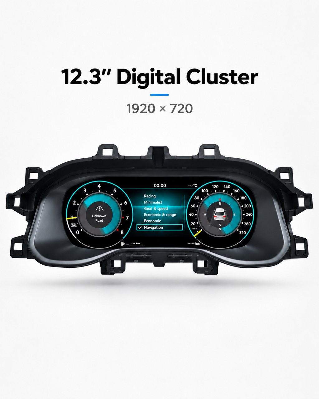 Volkswagen Polo & T-Cross 12.3-Inch Digital Instrument Cluster 2019–2025 | LADP