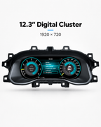 Volkswagen Polo & T-Cross 12.3-Inch Digital Instrument Cluster 2019–2025 | LADP