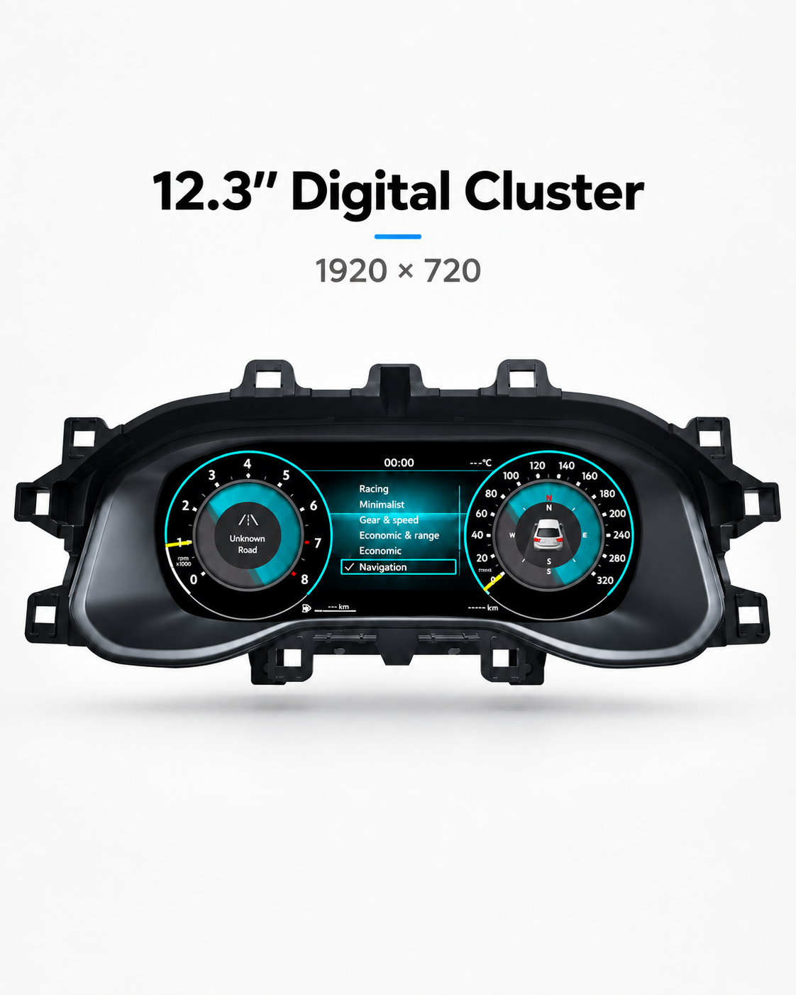Volkswagen Polo & T-Cross 12.3-Inch Digital Instrument Cluster 2019–2025 | LADP