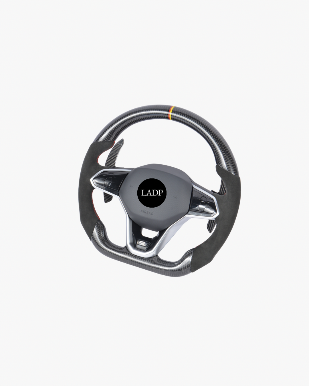 VW Golf 8 GTI R Carbon Lenkrad | LADP Echtcarbon Sportlenkrad