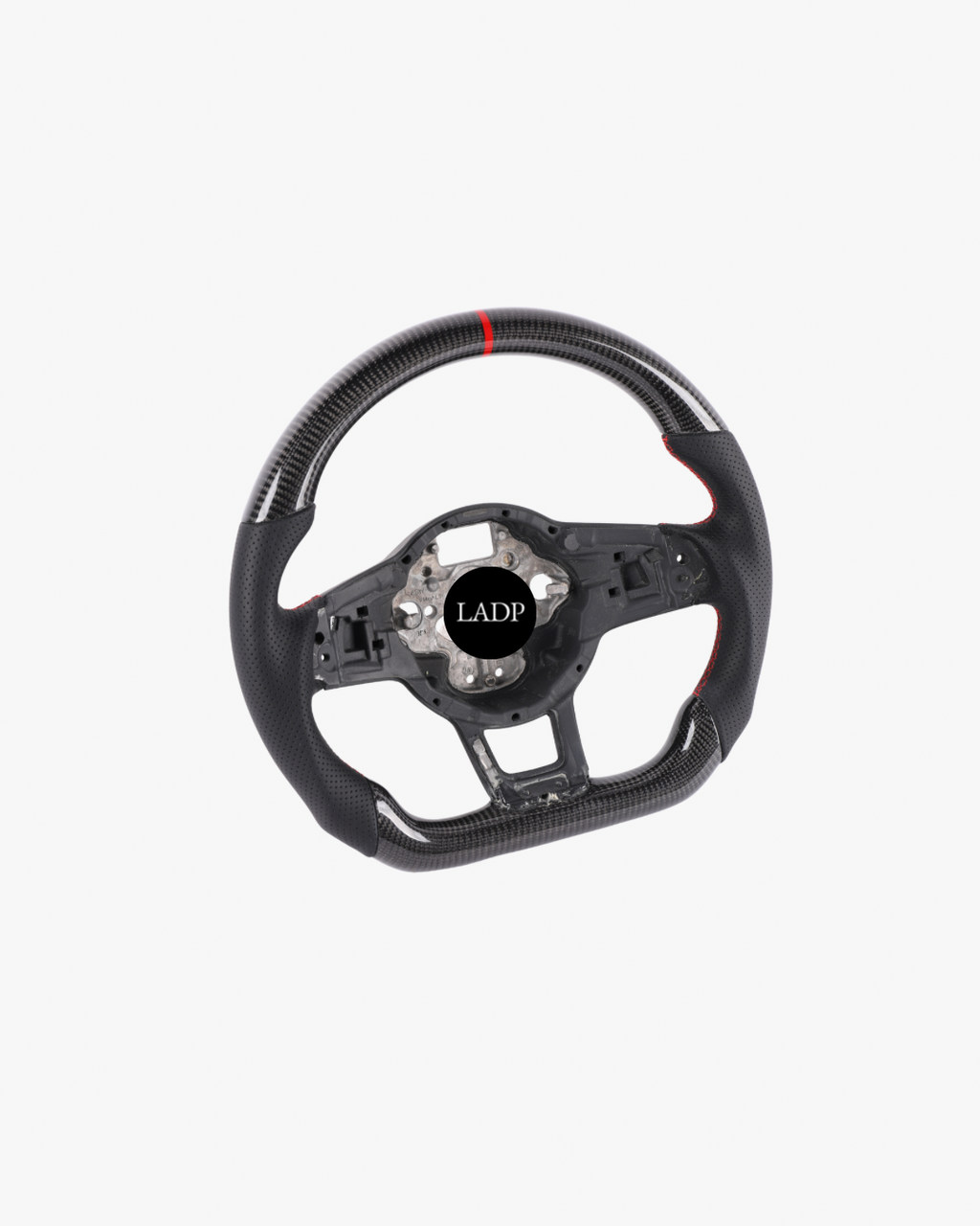 LADP Vollcarbon Lenkrad für VW Golf 7 GTI R – Premium Echtcarbon Sportlenkrad