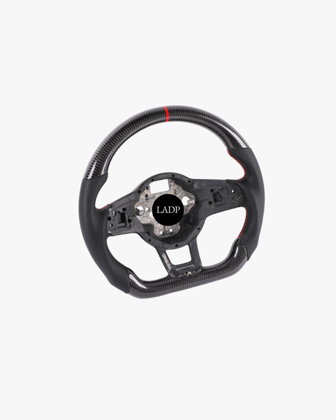 LADP Vollcarbon Lenkrad für VW Golf 7 GTI R – Premium Echtcarbon Sportlenkrad