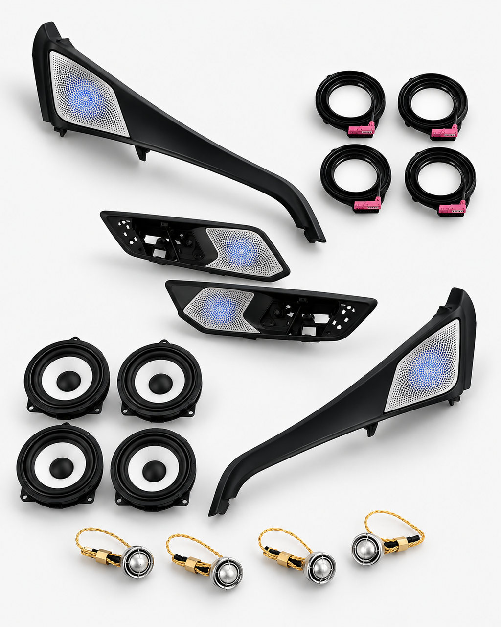 BMW 3 Series G20 & G21 Illuminated RGB Speaker Set | LADP