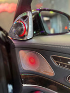 Mercedes S-Class W222 Illuminated Midrange Speaker Covers 2014–2020 – 7-Color or 64-Color | LADP
