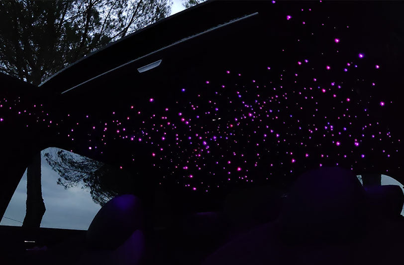 Audi A3 Sternenhimmel mit 700 Sternen inkl Einbau in Linz, Österreich | LADP