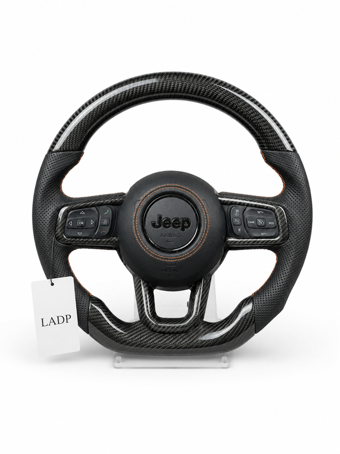 Jeep Steering Wheel Carbon