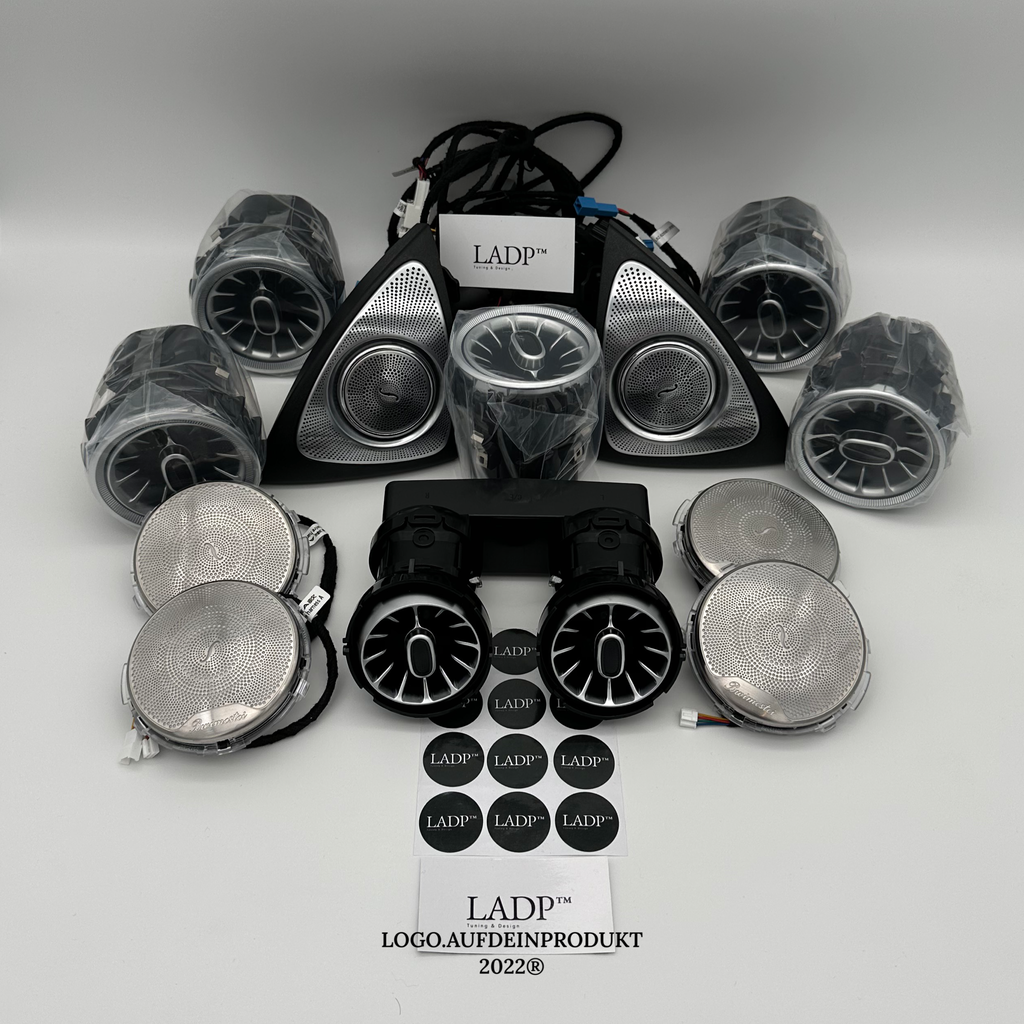 Komplettes Set für alle Mercedes Modelle.