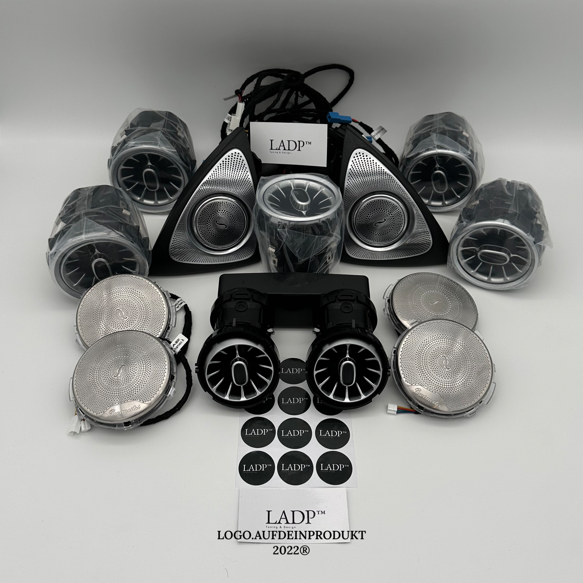 Komplettes Set für alle Mercedes Modelle.