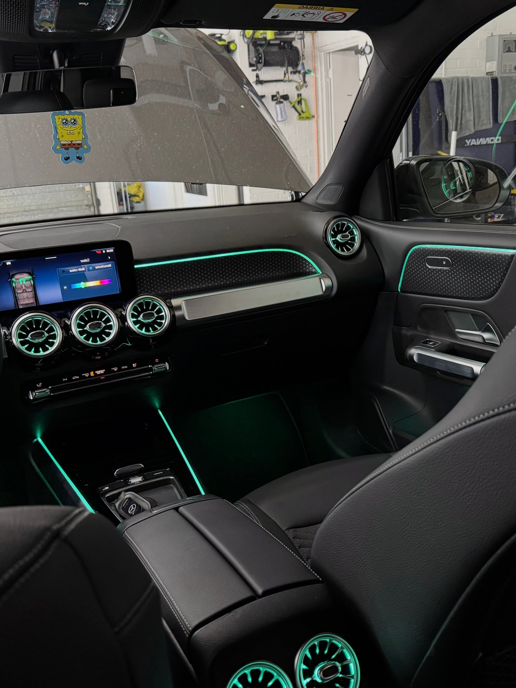 Mercedes GLA H247, B-Class W247 & GLB X247 64-Color Ambient Lighting Kit | LADP