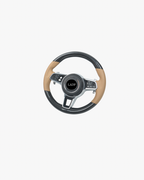 Porsche 911 991 & 718 982 Carbon Lenkrad mit beigem Leder – LADP Exclusive Interior Upgrade