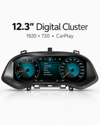 SEAT Ibiza 12.3-Inch Digital Instrument Cluster with CarPlay & Android Auto 2018–2025 | LADP