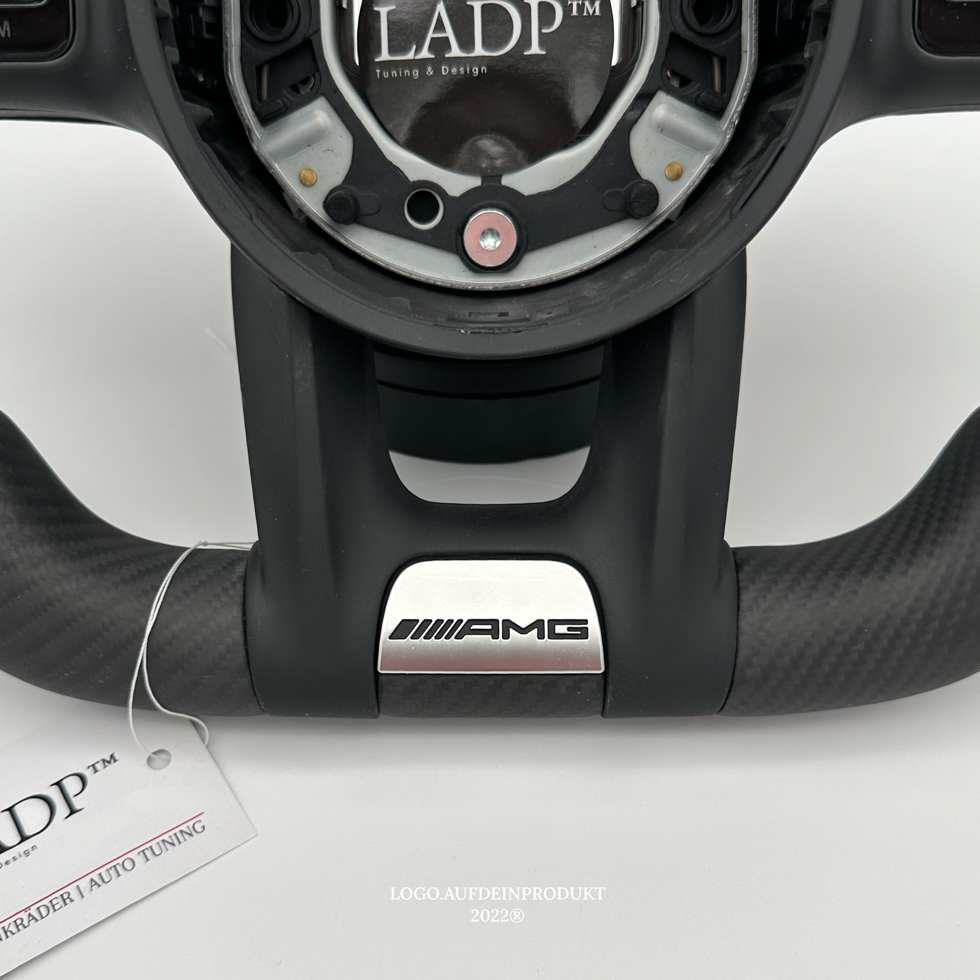 Mercedes Benz AMG Lenkrad Carbon Matt