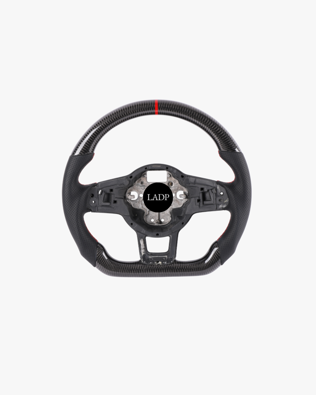 LADP Vollcarbon Lenkrad für VW Golf 7 GTI R – Premium Echtcarbon Sportlenkrad