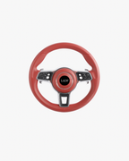 LADP Porsche 911 991 & 718 982 Rotes Leder Lenkrad – LADP Sport Performance Steering Wheel Upgrade