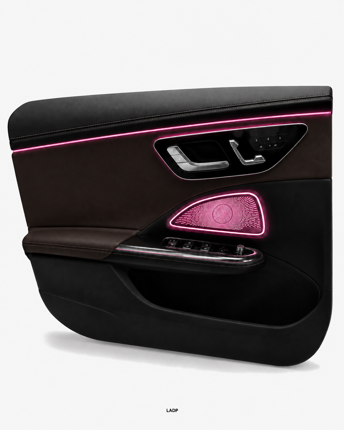 E-Class W214 64-Color LED 4-Door Speaker Covers | LADP