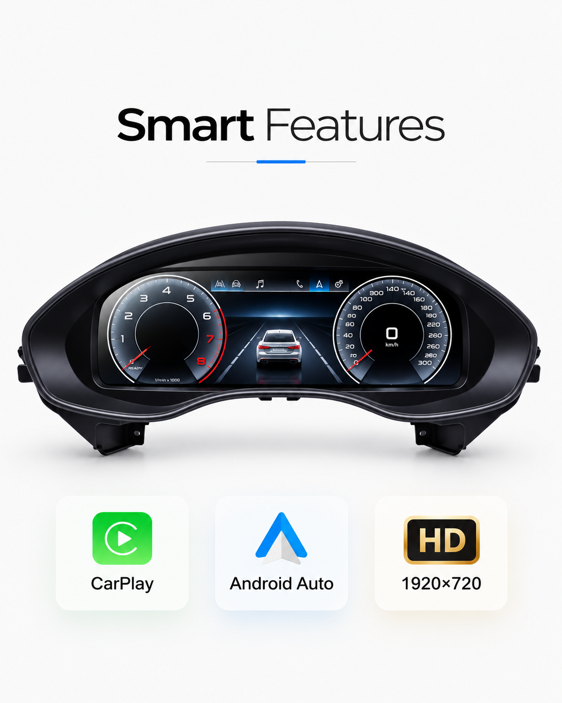 Audi A6 & A7 12.3-Inch Digital Instrument Cluster 2012–2018 | LADP
