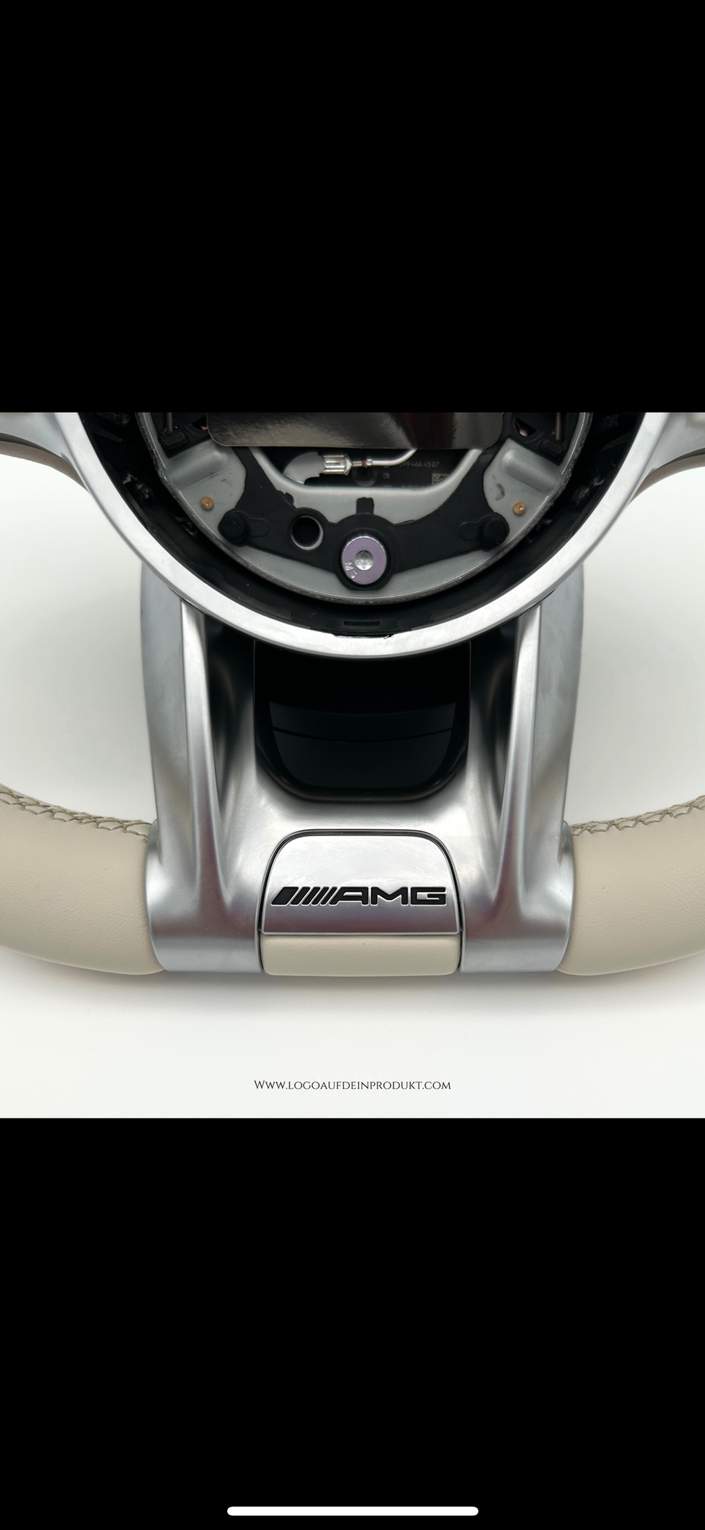 Mercedes Benz AMG Lenkrad in Weiß (LADP Upgrade Paket)