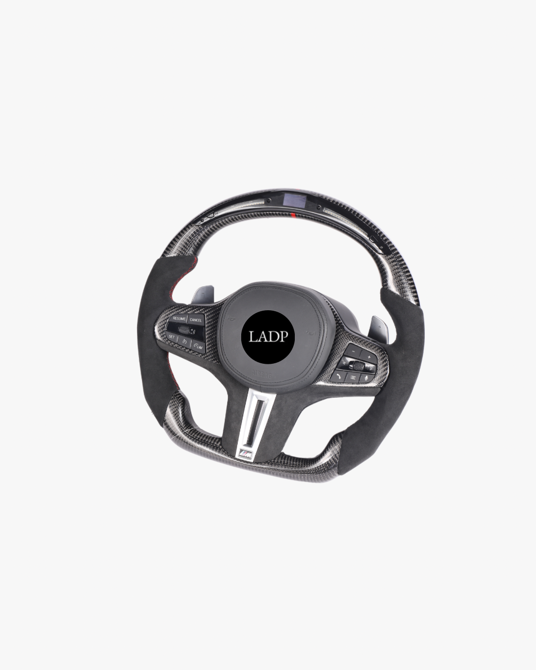 LADP BMW G-Serie Carbon Lenkrad mit LED-Anzeige – Komplettes Sportlenkrad