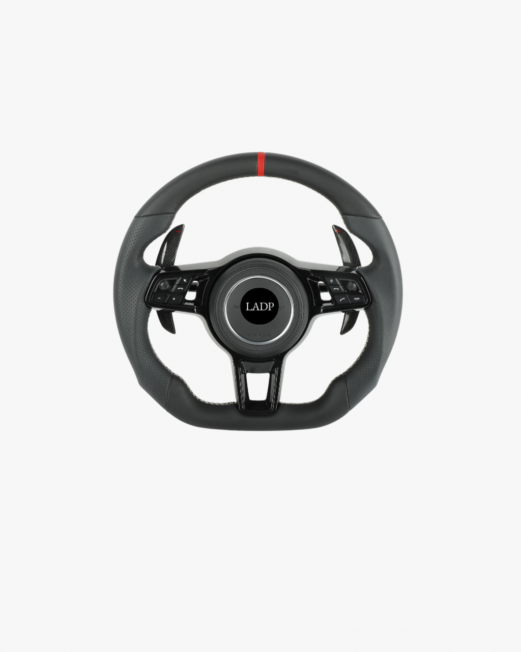LADP Porsche 911 991 & 718 982 Sportlenkrad mit Carbon & 12-Uhr-Markierung – LADP Performance Upgrade