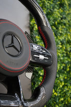 Mercedes AMG Steering Wheel with LED | Upgrade Version