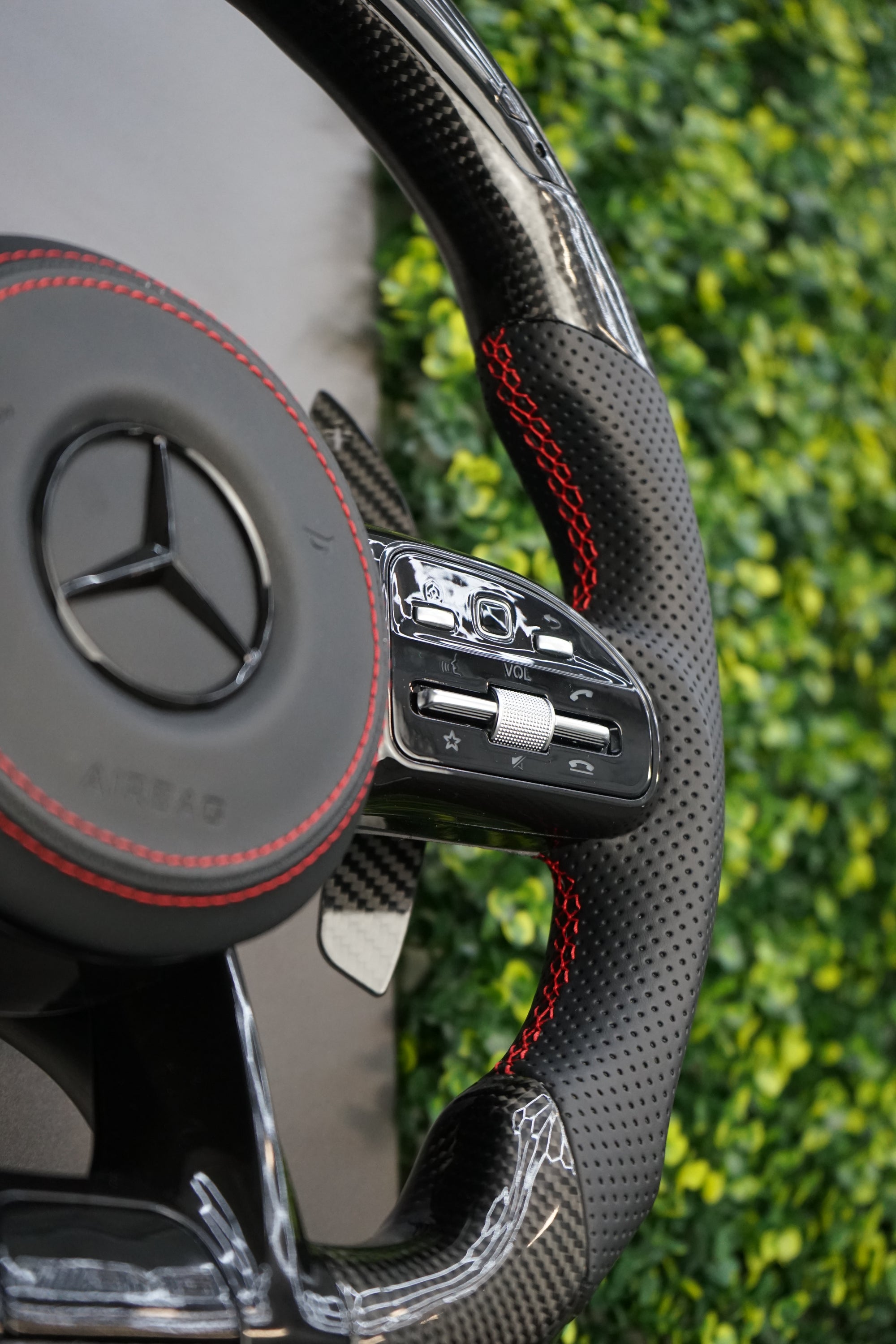 Mercedes AMG Steering Wheel with LED | Upgrade Version