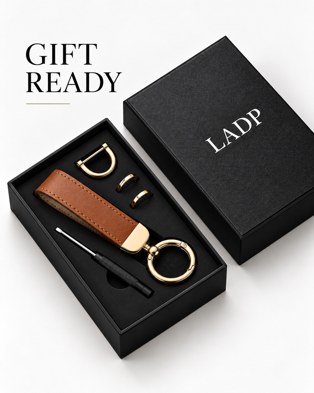 Personalised Keyring in LADP Gift Box