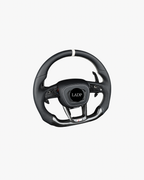 LADP Audi Carbon Lenkrad für A6 A7 Q5 Q7 usw. – Premium Echtcarbon Sportlenkrad