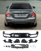 AMG Diffusor für Mercedes W213 (2016–2020) – E63 Style für AMG Line Modelle