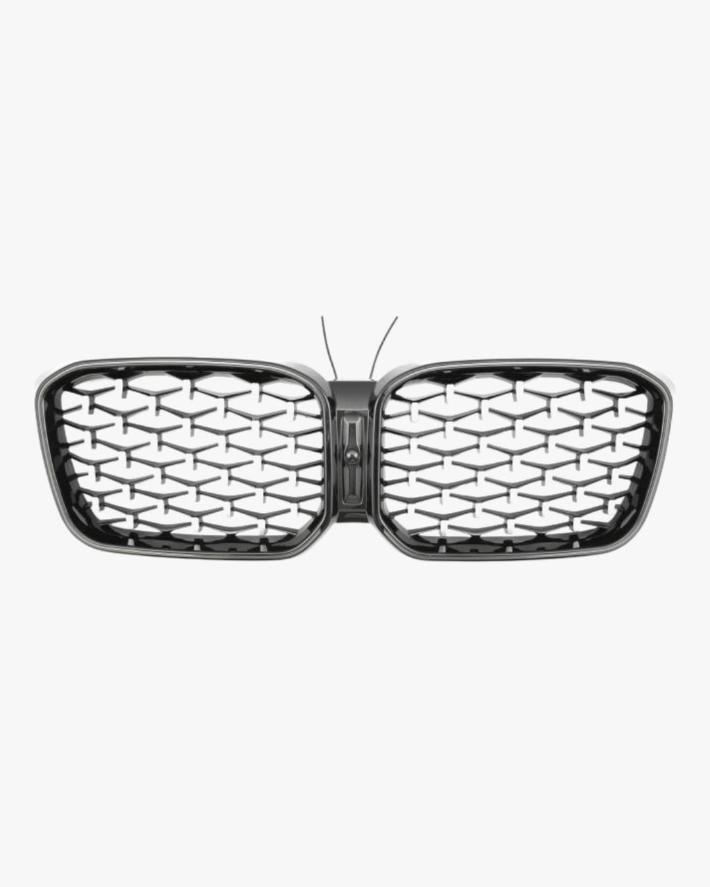 LADP LED Sport Kühlergrill Chrom Schwarz für BMW X3 G01 X4 G02 LCI ab 08/2021