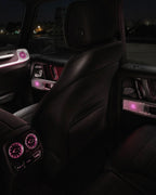 Mercedes G-Class W464 64-Color Illuminated Burmester Style Door Speaker Covers | LADP