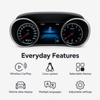 Mercedes-Benz ML/GLE W166, GL/GLS X166 & G-Class W463 10.25″ Digital Instrument Cluster with CarPlay & Android Auto | LADP