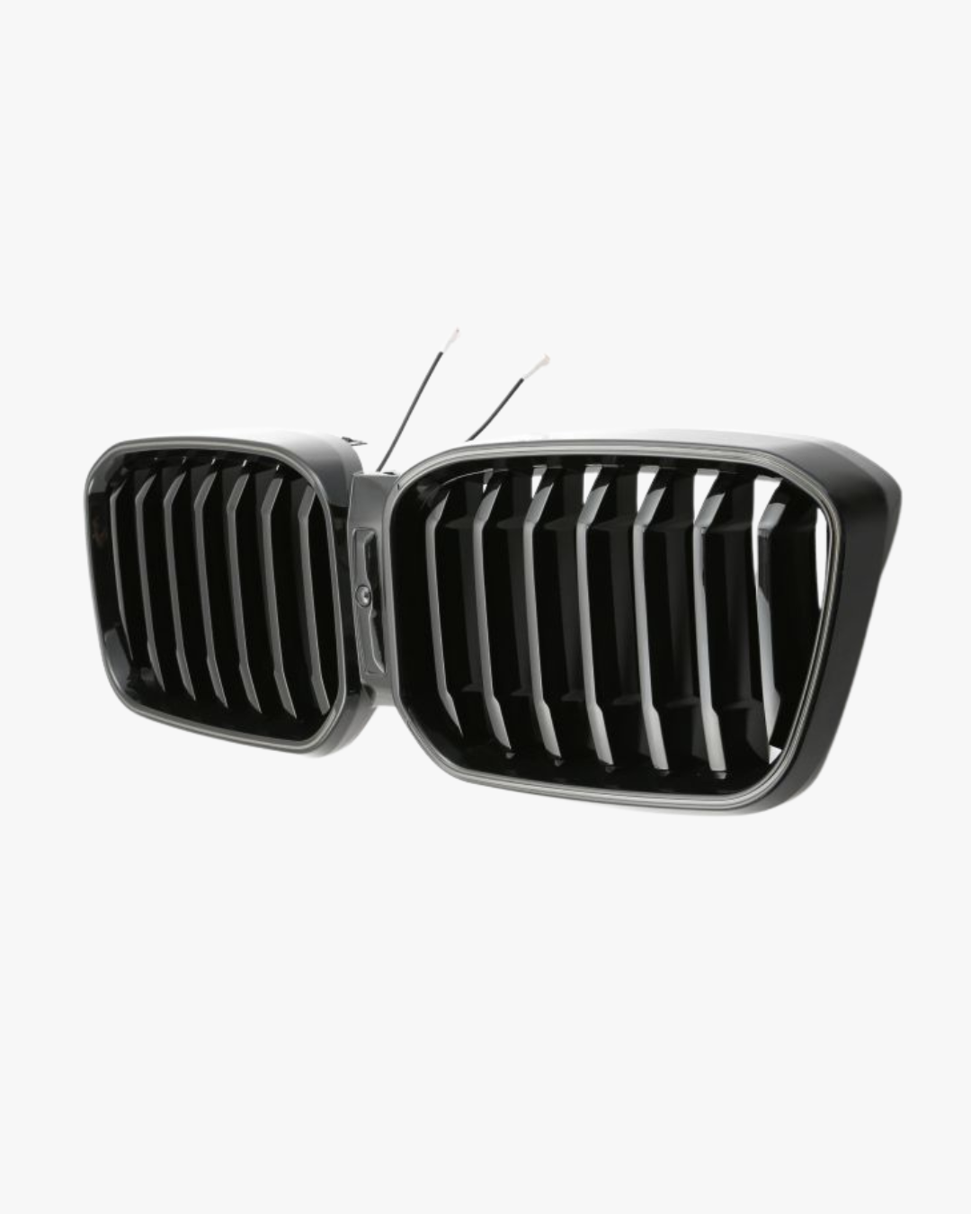 LADP LED Sport Kühlergrill Glanz Schwarz passend für BMW X3 X4 G01 G02 LCI ab 2021