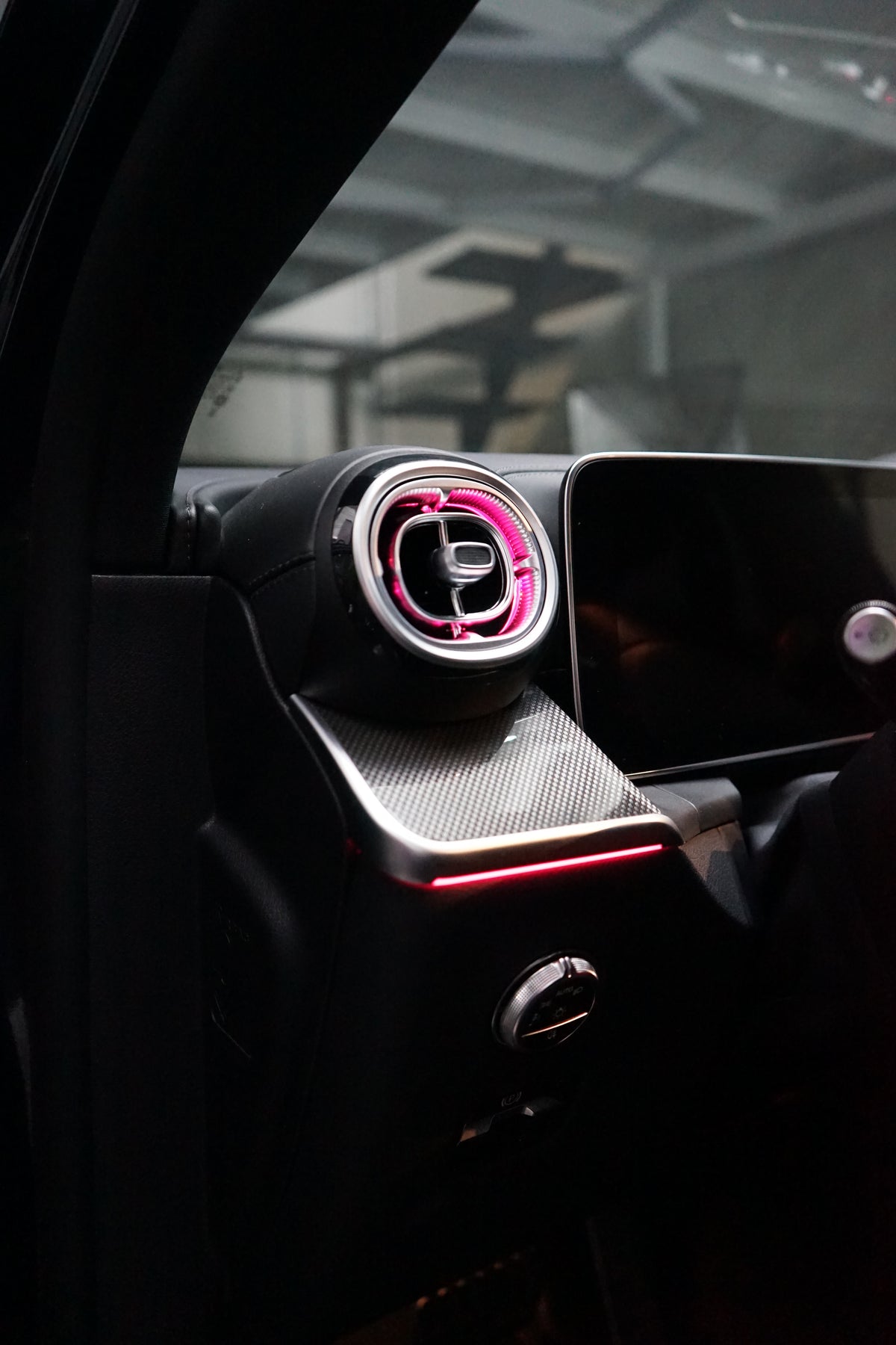 Mercedes W206 & GLC X254 64-Color LED Front & Rear Air Vent Ambient Lighting | LADP