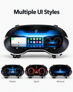 Mercedes-Benz A-Class W176, CLA & GLA 12.3-Inch Digital Instrument Cluster 2014–2019 | LADP