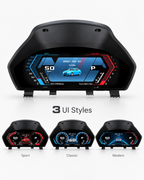 BMW F30 F31 F32 Digital Instrument Cluster with CarPlay 2013–2019 – Without HUD | LADP
