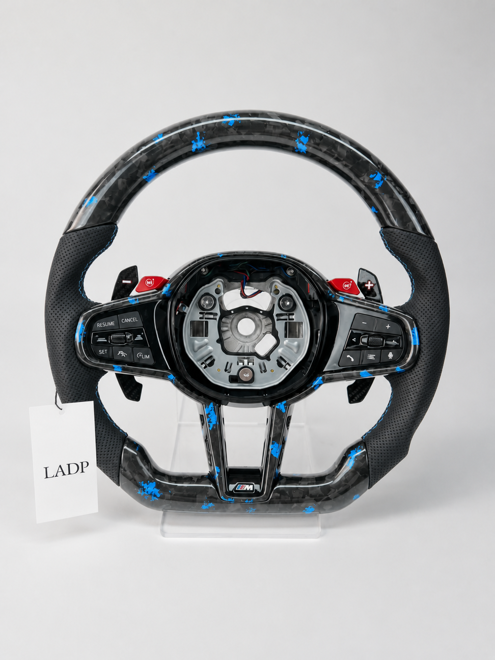 BMW G20 G21 G22 G23 G26 LCI Facelift Carbon Lenkrad Blau Forged Carbon | LADP
