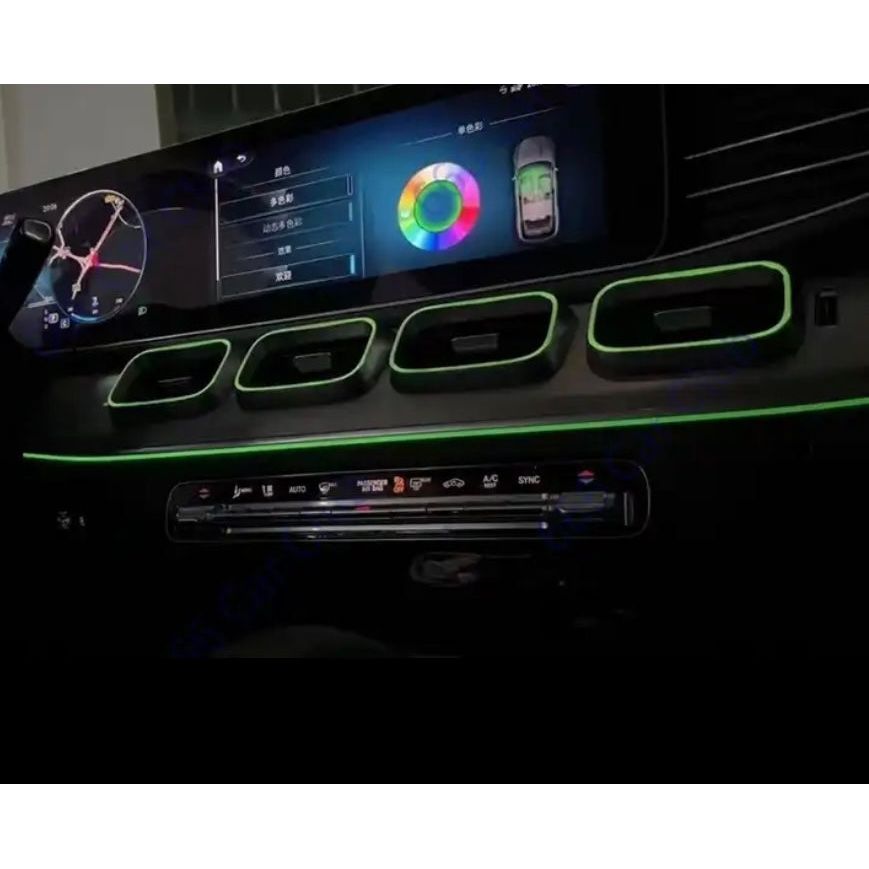 Lüftungsdüsen Beleuchtet Mercedes