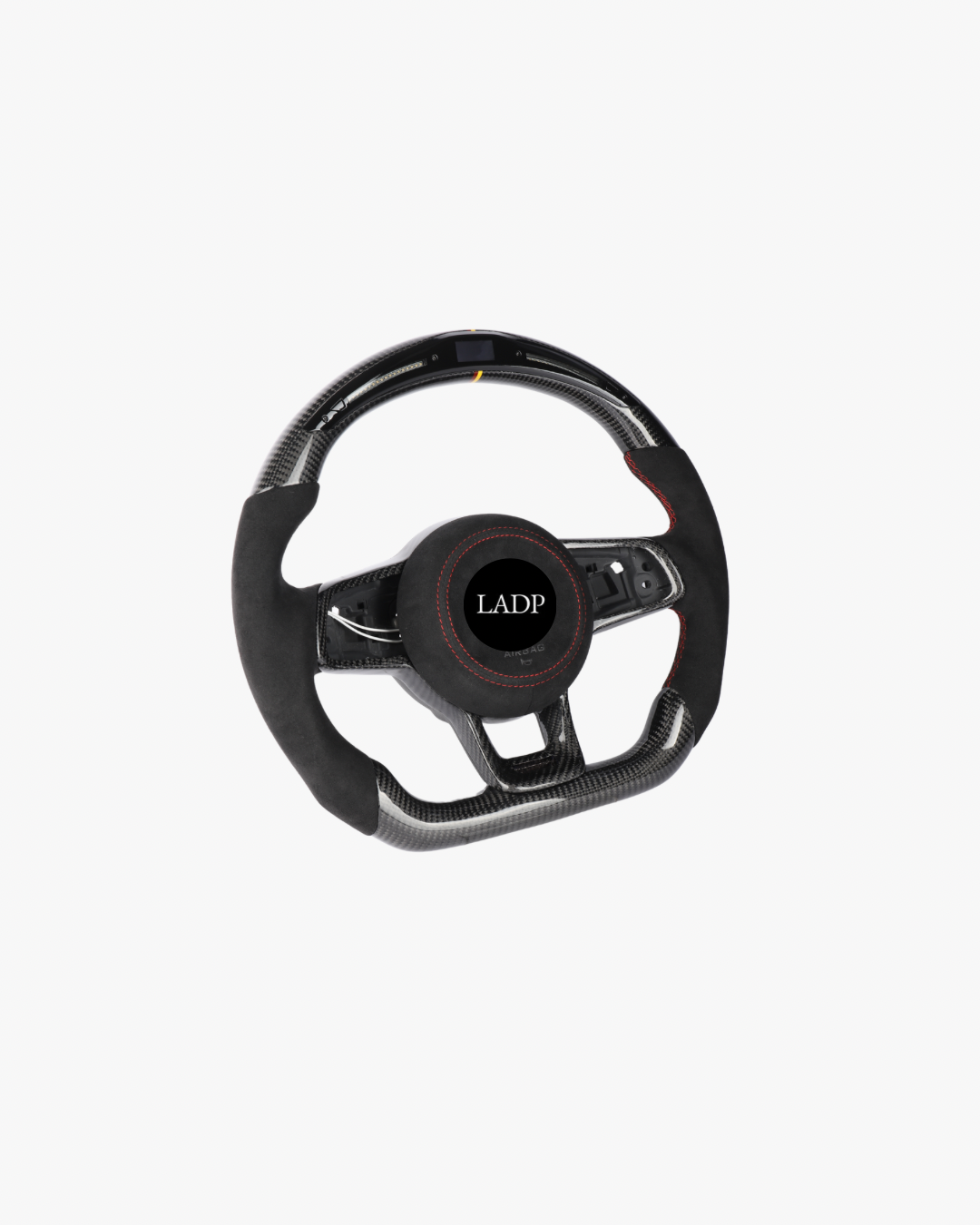 VW Golf 7 Carbon Lenkrad mit LED Anzeige | LADP Vollcarbon Sportlenkrad