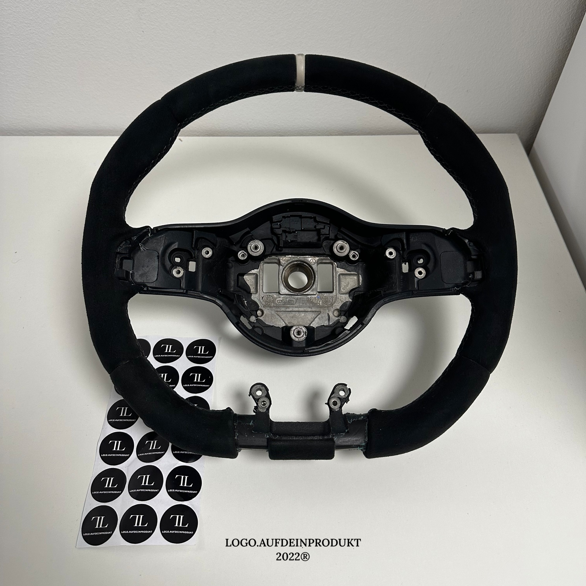 Ohne Anbauteile | Mercedes AMG Lenkrad