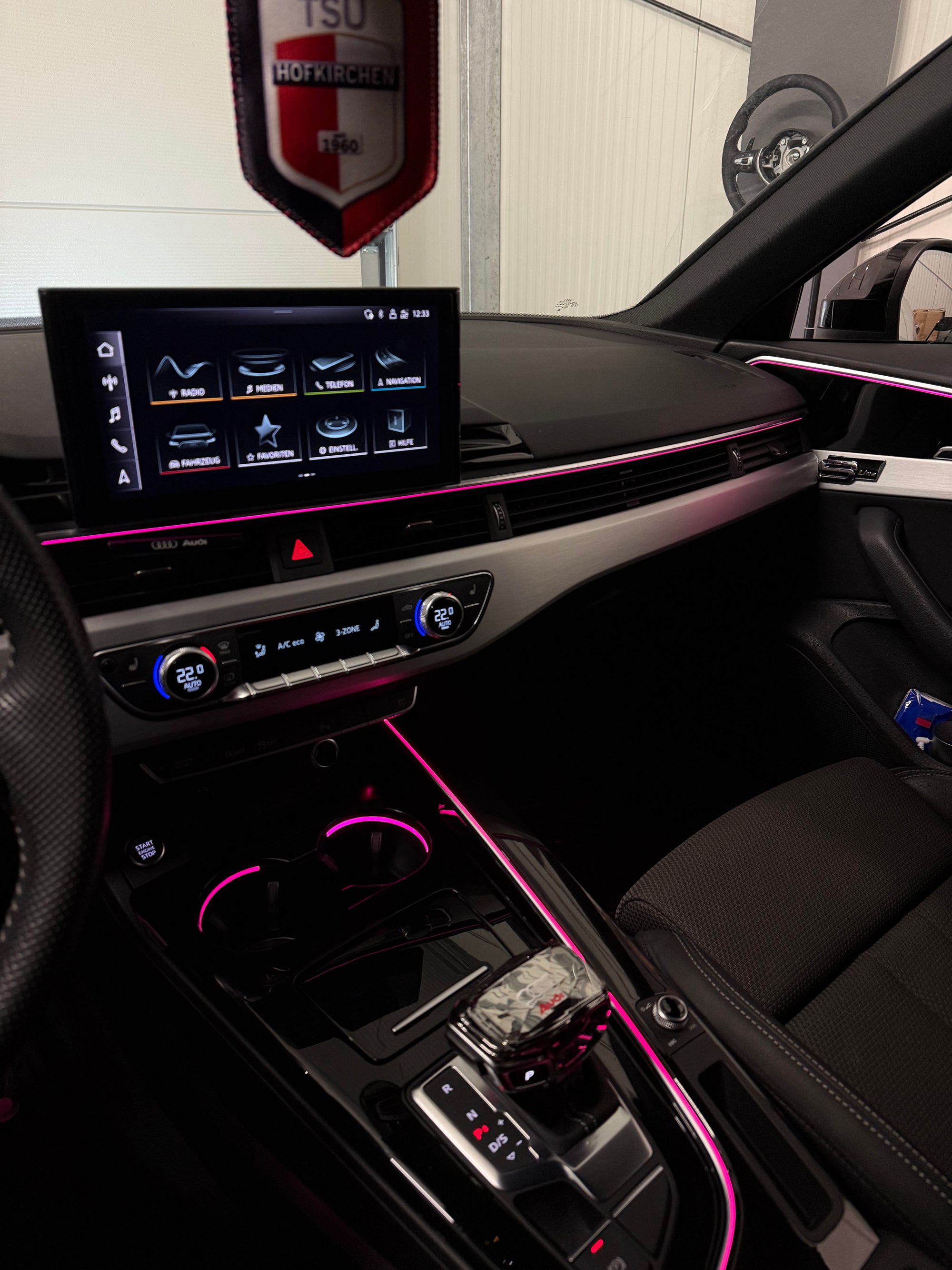 Audi A4 B9 & A5 B9 Ambientebeleuchtung 1 zu 1 Original Nachrüstung inkl Einbau in Österreich