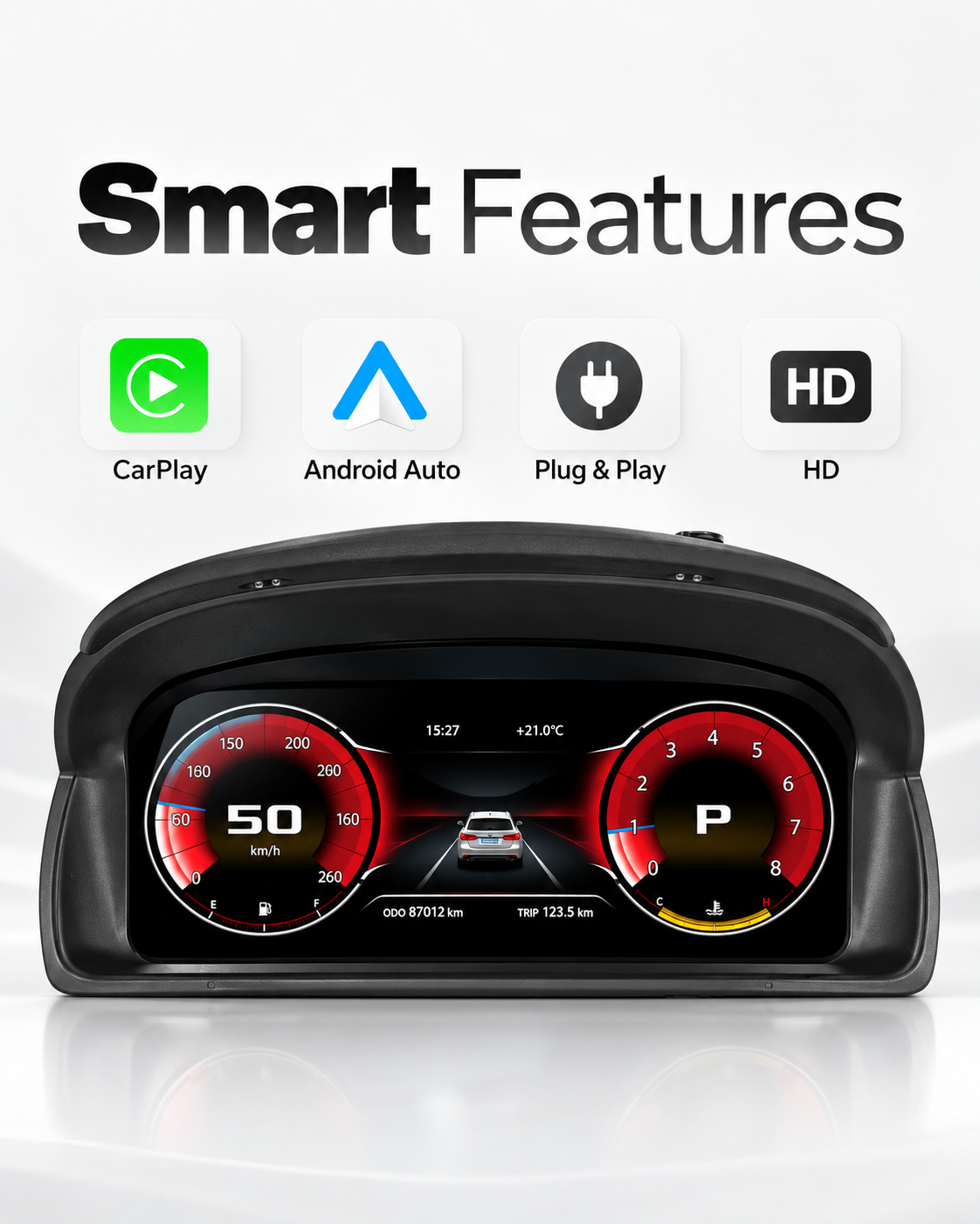 BMW X1 E84 11-Inch Digital Instrument Cluster with CarPlay 2009–2015 | LADP