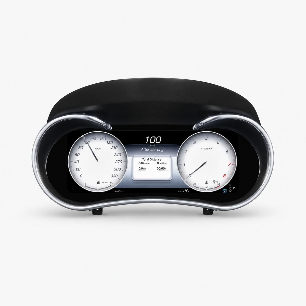 Mercedes-Benz ML/GLE W166, GL/GLS X166 & G-Class W463 10.25″ Digital Instrument Cluster with CarPlay & Android Auto | LADP
