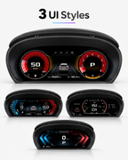 BMW 3 Series E90 E91 E92 11-Inch Digital Instrument Cluster with Wireless CarPlay & Android Auto 2005–2012 | LADP