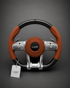 Mercedes Benz Carbon Lenkrad in Braun ( LADP Upgrade Paket )