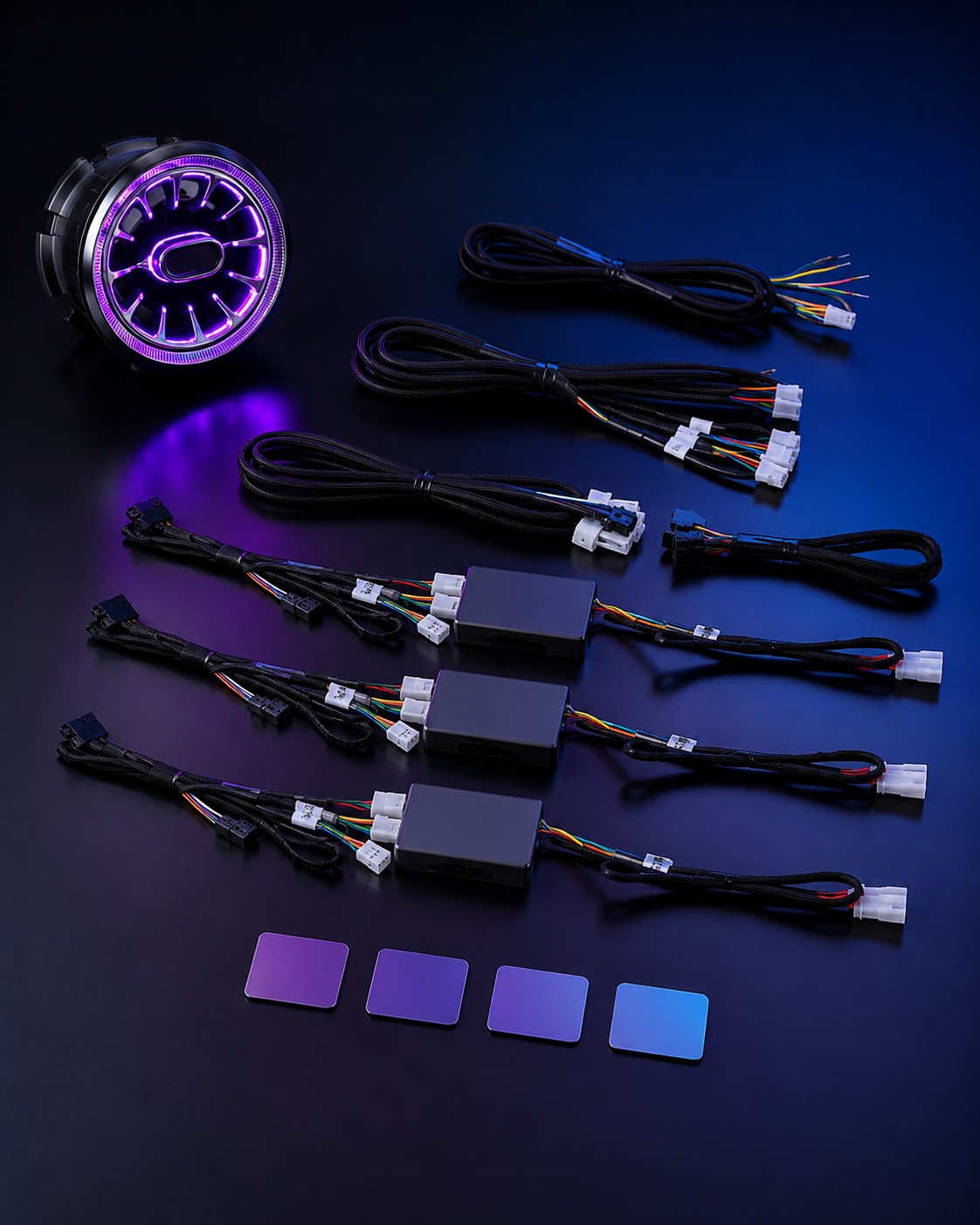 Mercedes W205 / X253 3 to 64 Color Ambient Lighting Upgrade | Plug & Play – No Coding