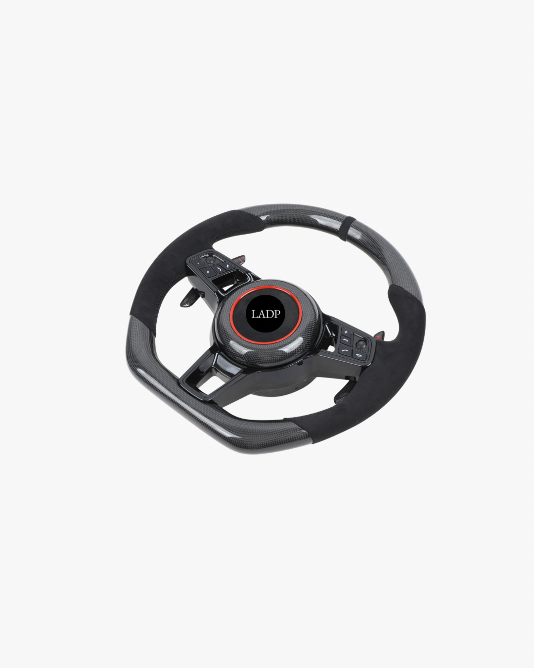 Porsche Carbon Sportlenkrad Alcantara – LED Anzeige – passend für 911 (991.2 / 992) – Performance Design
