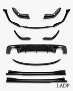 BMW 3 Series G20 Front Lip, Rear Diffuser & Trunk Spoiler Kit 2017–2022 | LADP