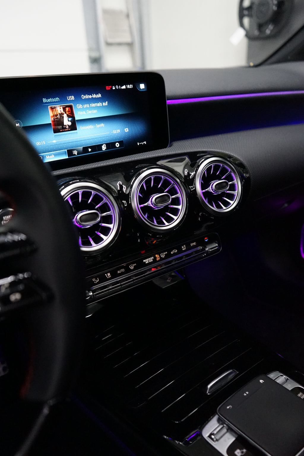 Mercedes A-Class W177 & CLA W118 Complete 64-Color Ambient Lighting Upgrade Set 2019–2023 | LADP