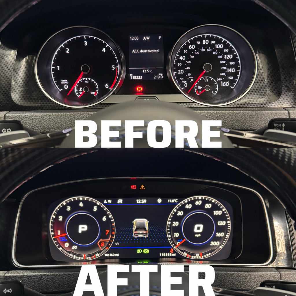 Volkswagen Golf 7/7.5 GTI, R-Line & Sportsvan 12.5-Inch Digital Instrument Cluster | LADP